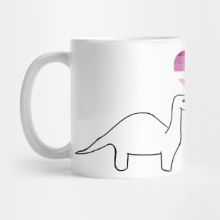 lesbian dinos Mug